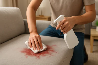 Como tirar mancha de sangue do sofá: Guia completo, dicas e cuidados profissionais